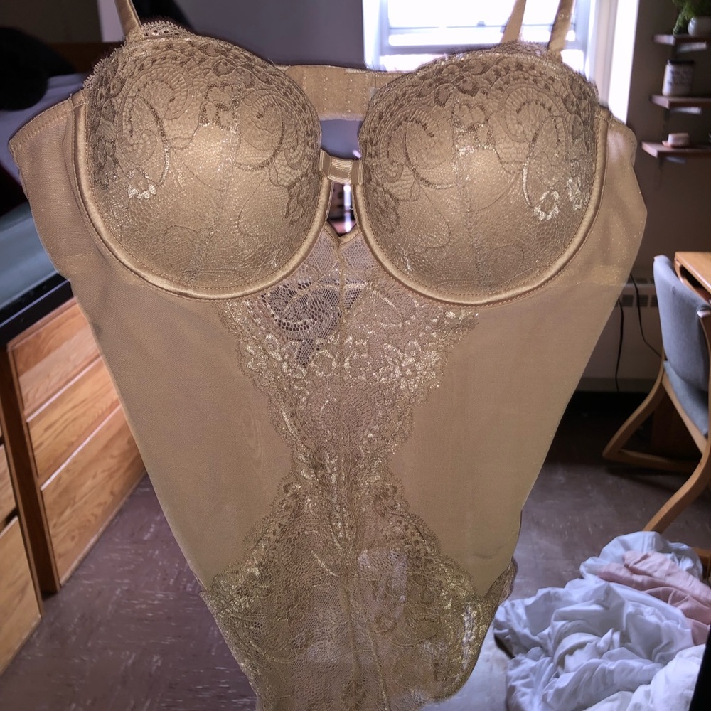 blush lingerie style body suit